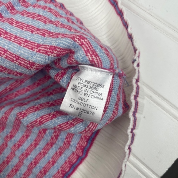 BRAND NEW Entro The Sheller Sweater Cropped Small Pink - Picture 5 of 9